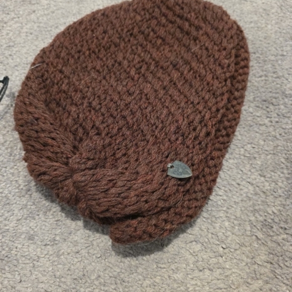 Nobis Brown Knit Women's Beanie‎ NWT - Picture 6 of 8